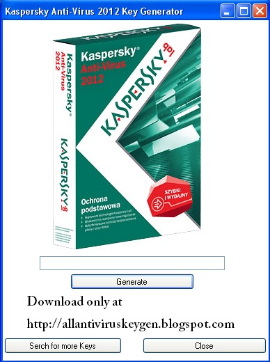 Kaspersky Antivirus 2013 Key Generator